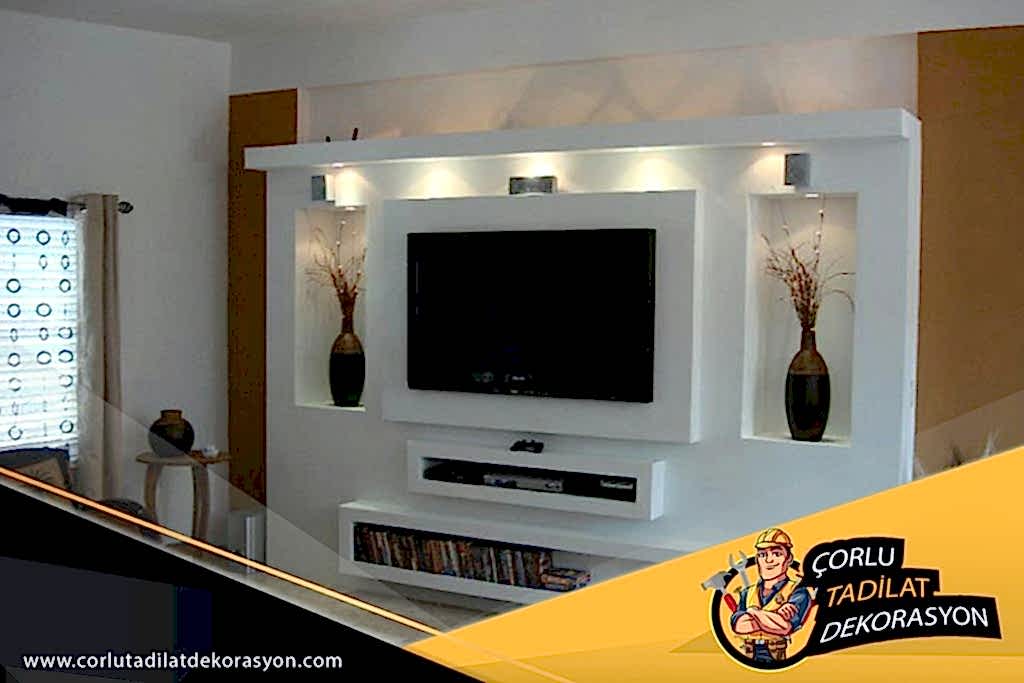 Çorlu Alçıpan Tv Ünitesi