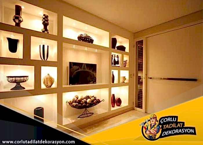 Alçıpan Tv Ünitesi Çorlu